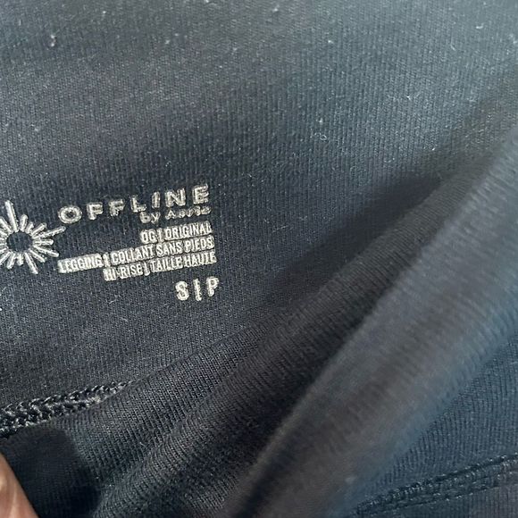 Aerie women’s Offline High-rise Legging Black Size Small - Picture 2 of 11